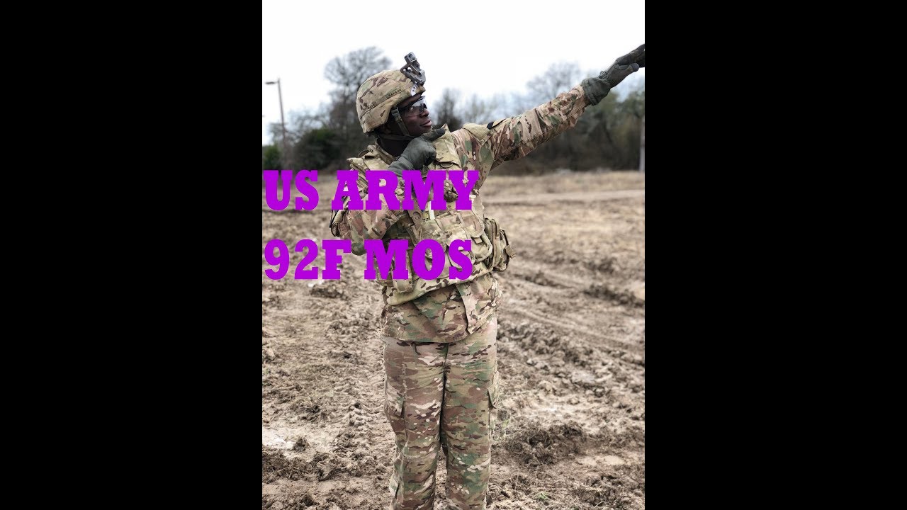 JOINING THE ARMY - US ARMY 92F MOS 2021