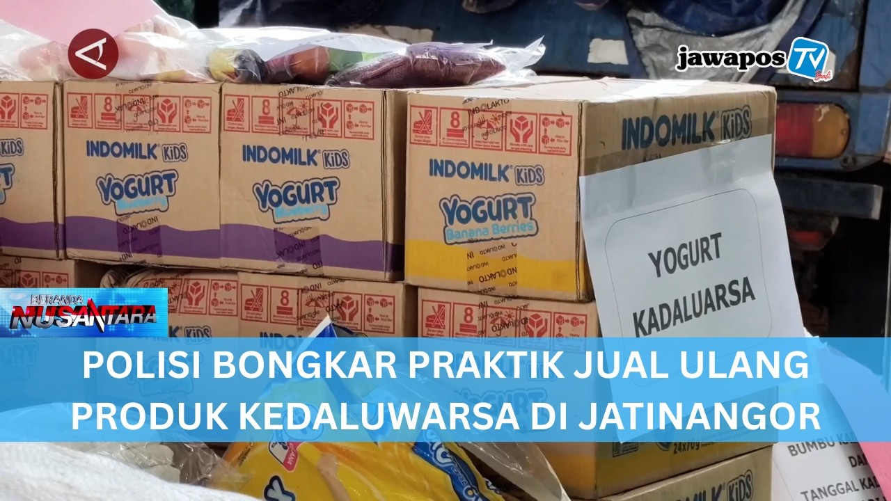 POLISI BONGKAR PRAKTIK JUAL ULANG PRODUK KEDALUWARSA DI JATINANGOR || BERANDA NUSANTARA