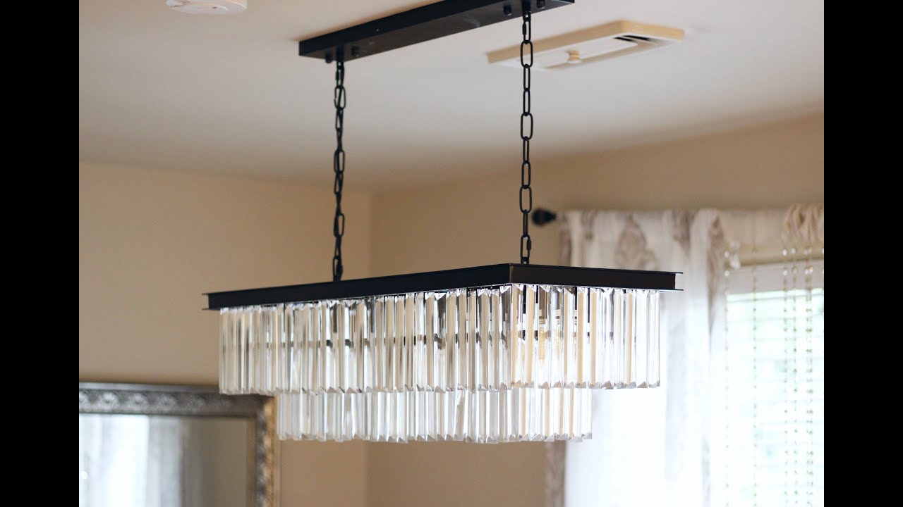 Instaling an Island Chandelier