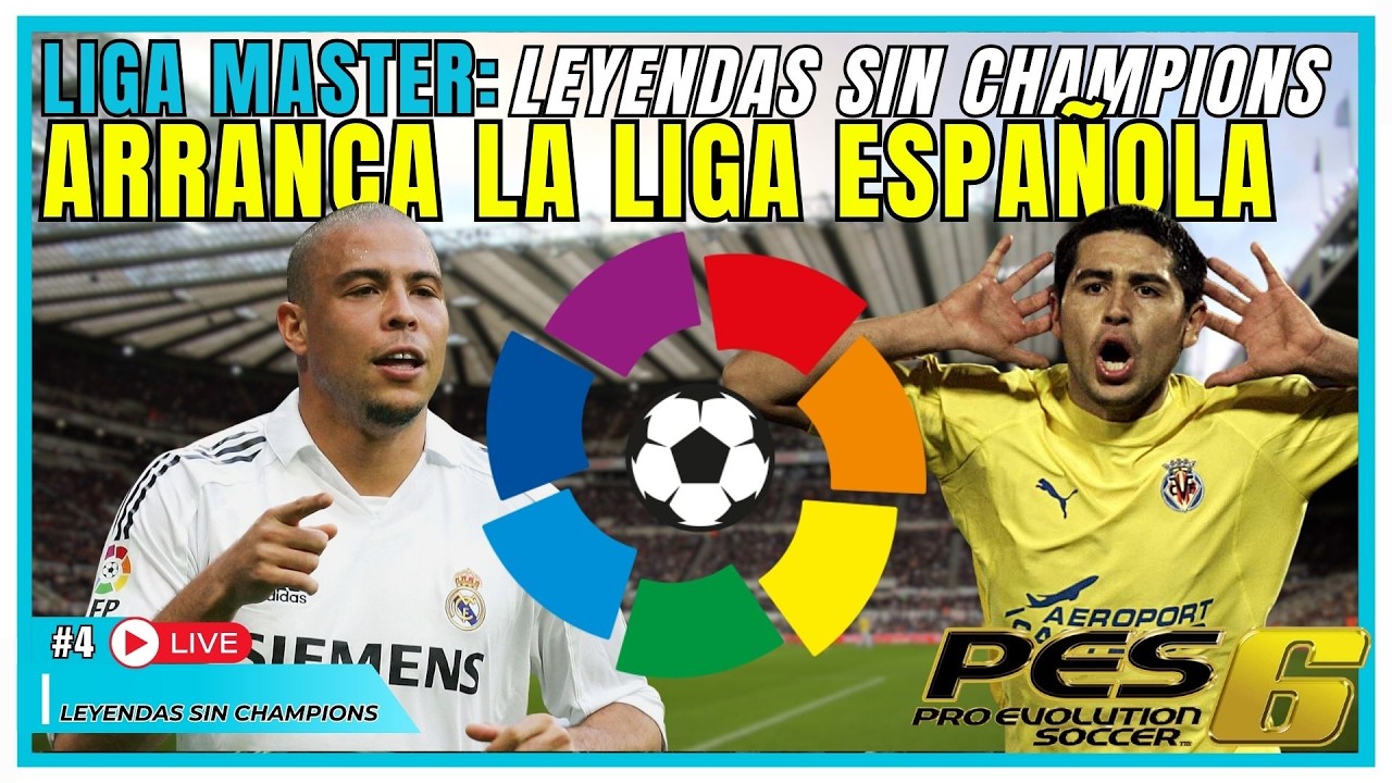 ⚽ Llegó el momento 😲: La Premier League | Liga Master PES 6: Leyendas sin Champions | Ep. 4