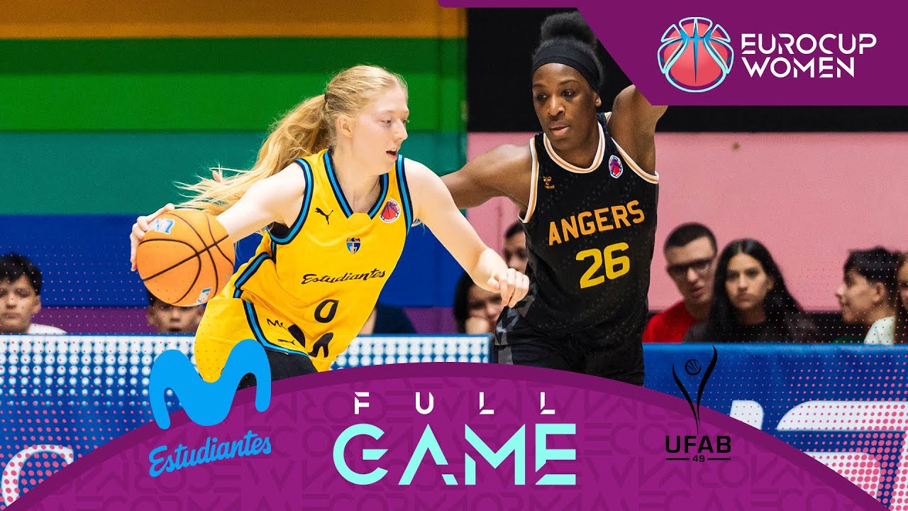 Regular Season | Movistar Estudiantes v UFAB49 | Full Basketball Game | EuroCup Women 2025-26