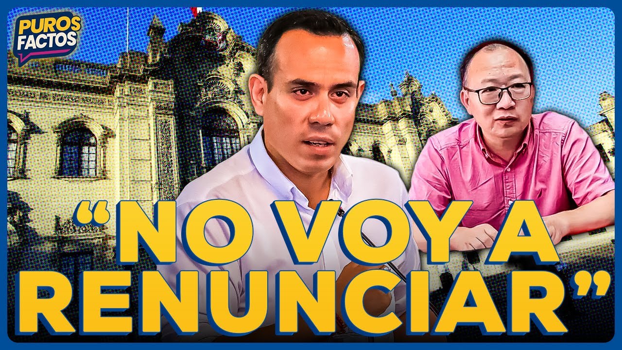 🚨 #ENVIVO | JOSÉ JERÍ DESCARTA RENUNCIAR A LA PRESIDENCIA POR REUNIONES CON EMPRESARIO #PUROSFACTOS