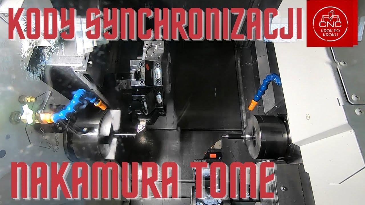 Nakamura Tome WT150II - kody synchronizacji na obrabiarce dwukanałowej