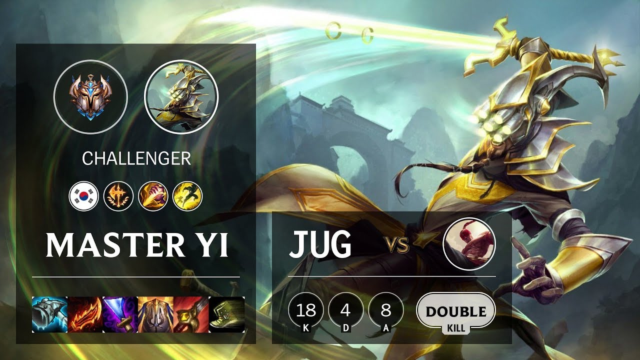 Master Yi Jungle vs Lee Sin - KR Challenger Patch 10.10