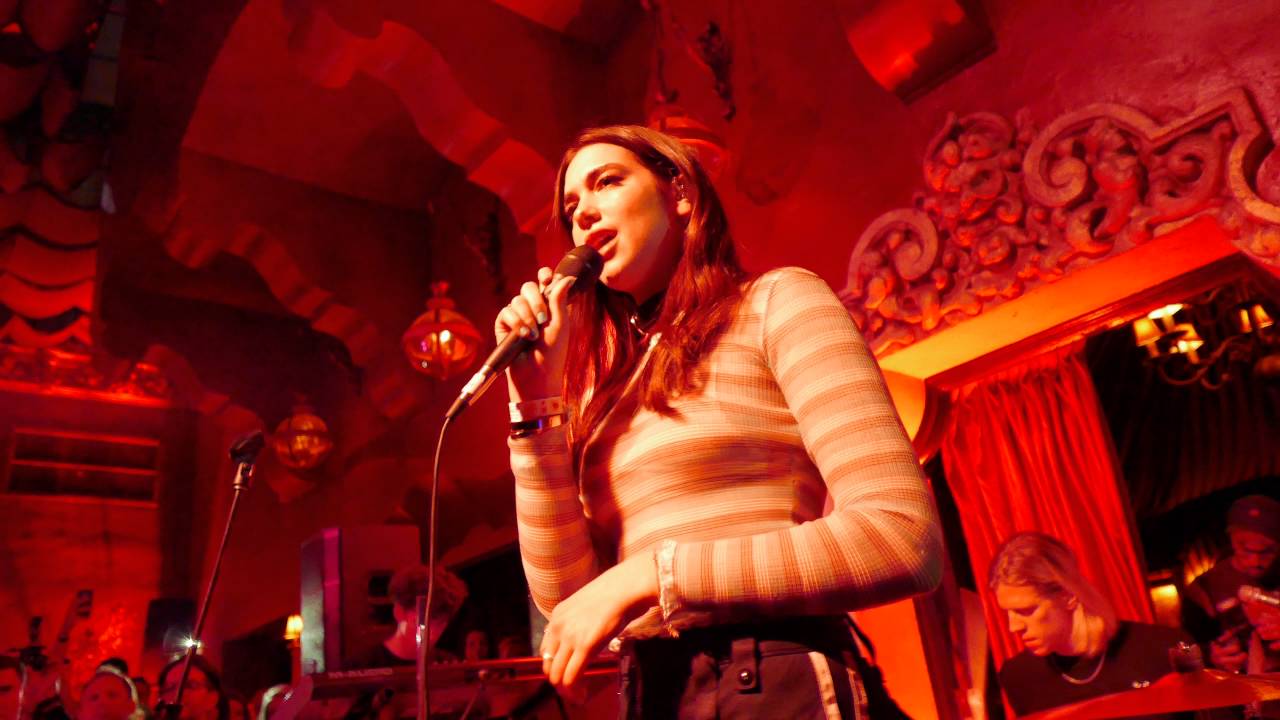 Dua Lipa - Bad Together LIVE HD (2016) LA Debut! Hollywood Bardot