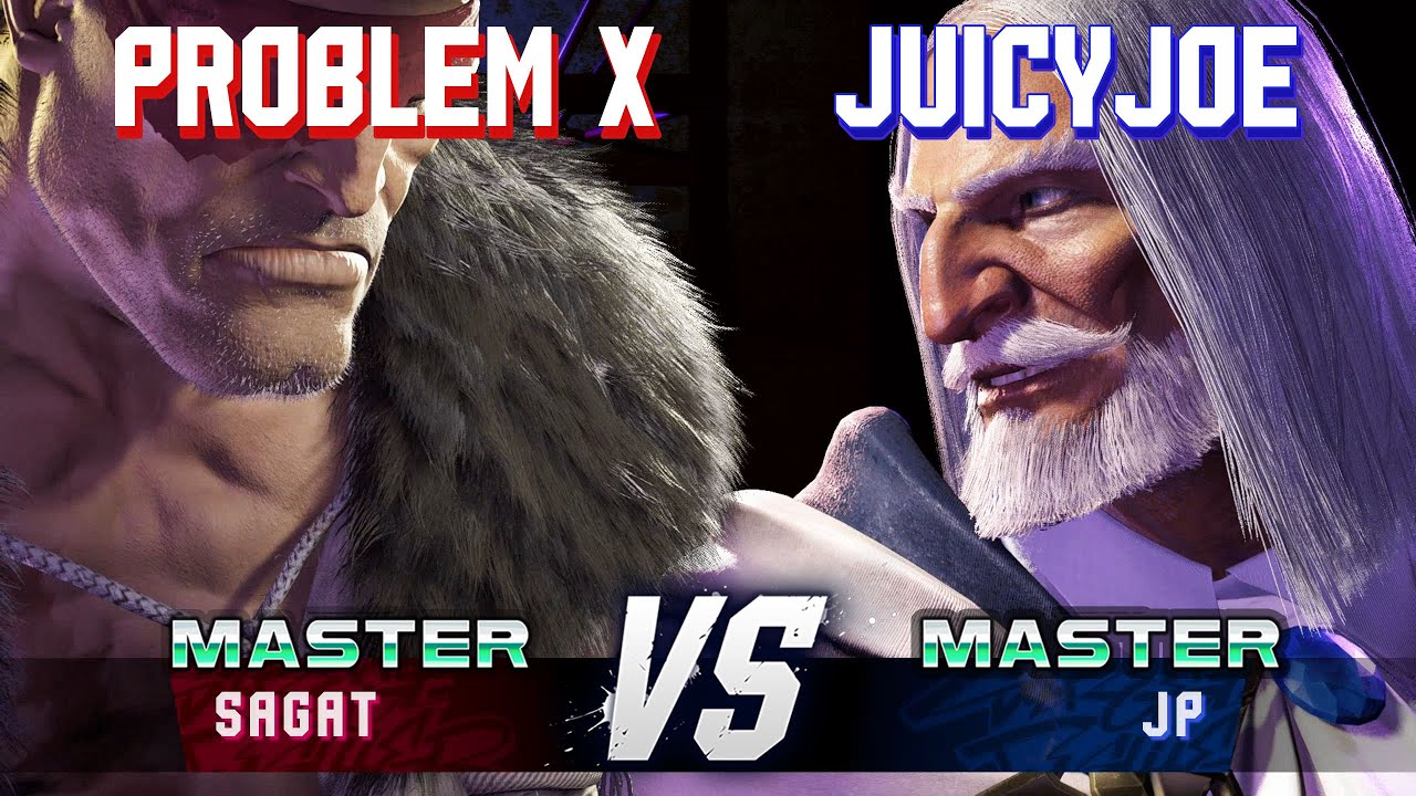 SF6 ▰ PROBLEM X (Sagat) vs JUICYJOE (JP) ▰ High Level Gameplay