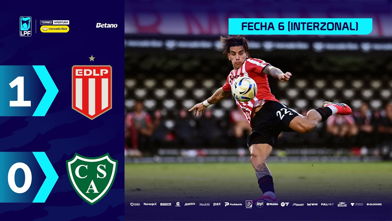 ESTUDIANTES 1 - 0 SARMIENTO | Resumen del partido | #TorneoMercadoLibre 2026 🏆