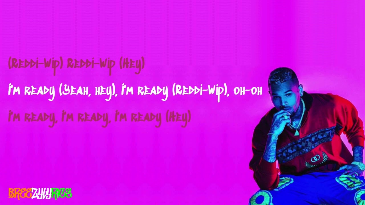 Chris Brown - Reddi Wip [LYRIC VIDEO]