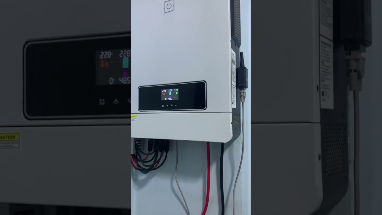 รีวิว Inverter Hybrid off grid ขนาด 10.2kw single phase