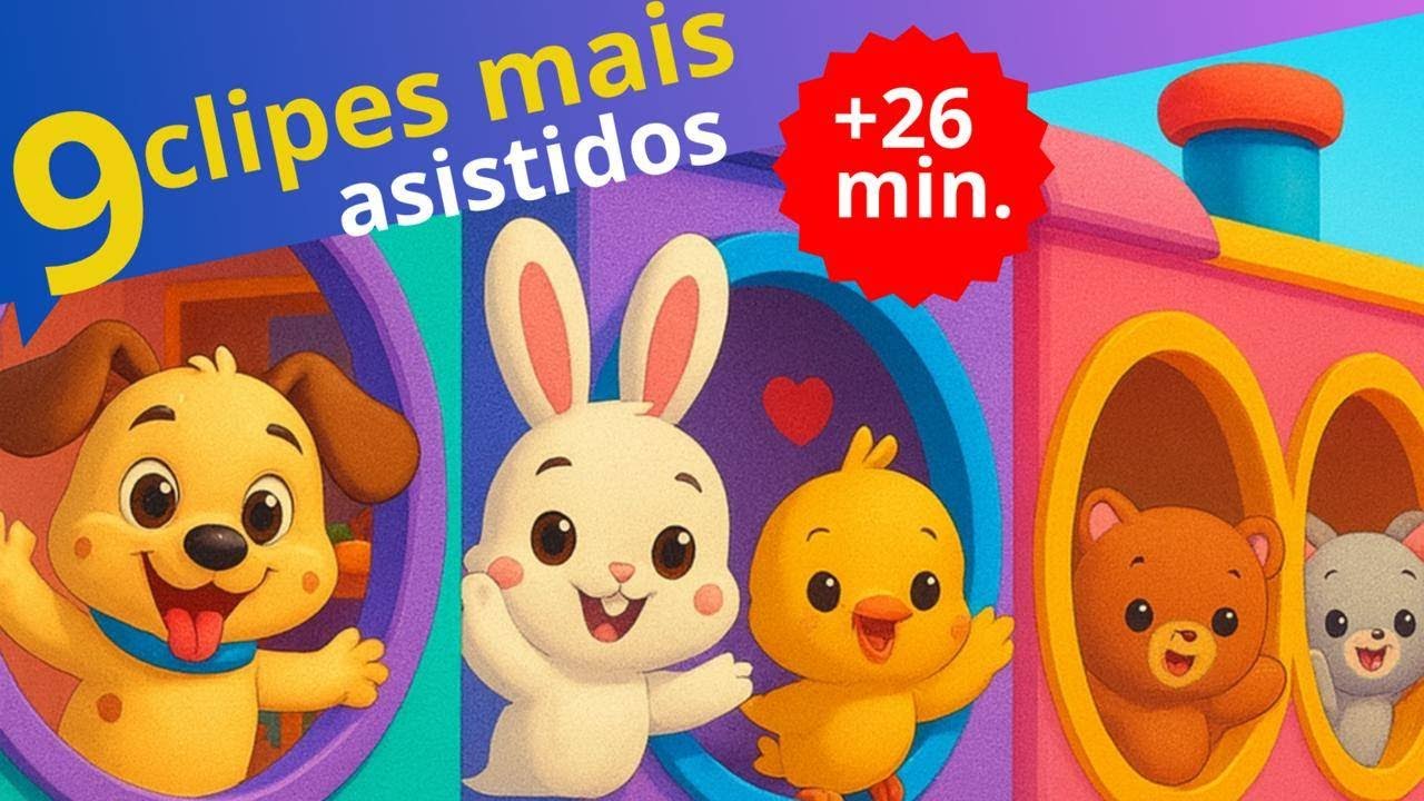 COLETÂNEA DE MÚSICAS INFANTIS -SPIKE E O TRENZINHO E MAIS 26 MINUTOS DE MÚSICAS