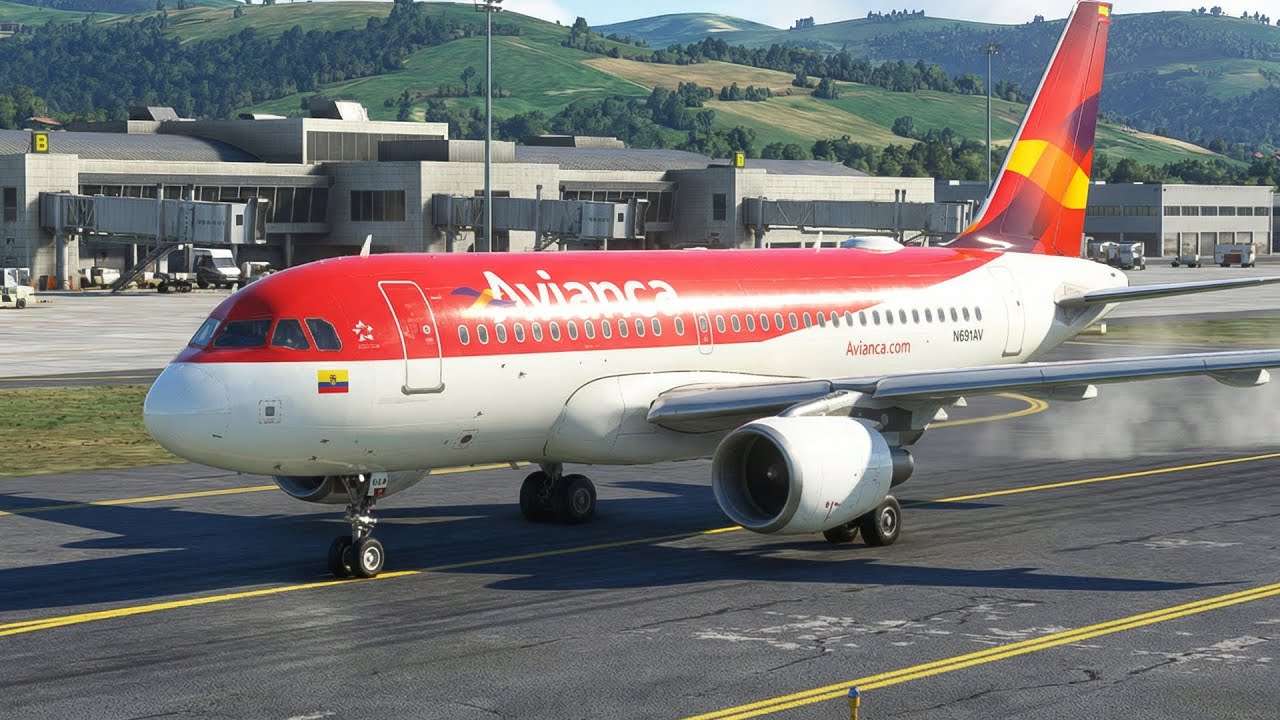 10/10 BUTTER! Smooth Arrival in Spain with Avianca A319