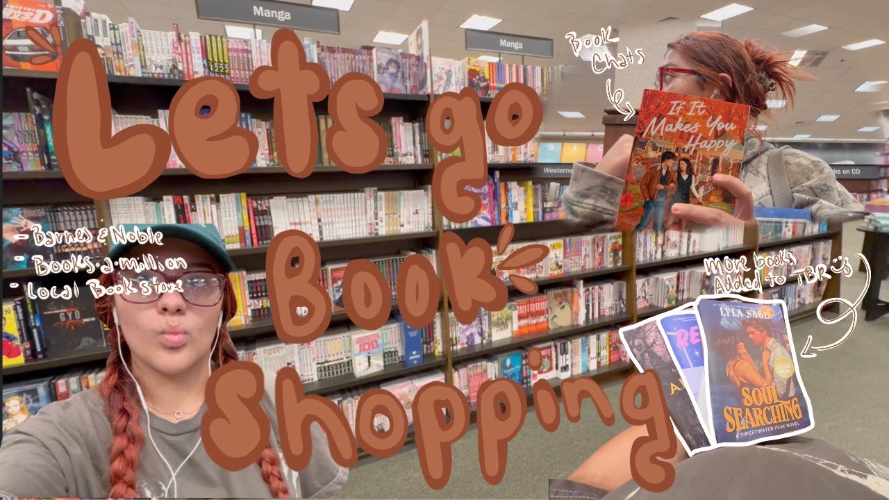 Come book shopping with me 📚🛍️