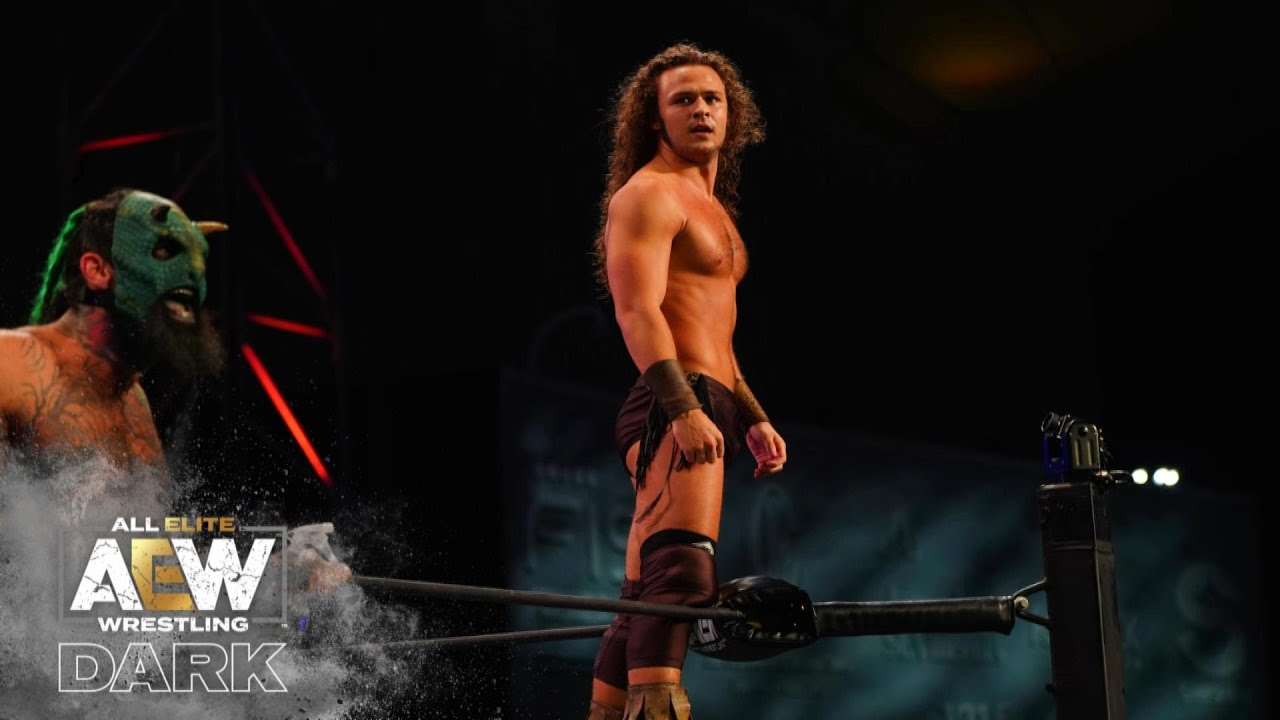 Jungle Boy with Luchasaurus vs KTB | AEW Dark 10/20/20