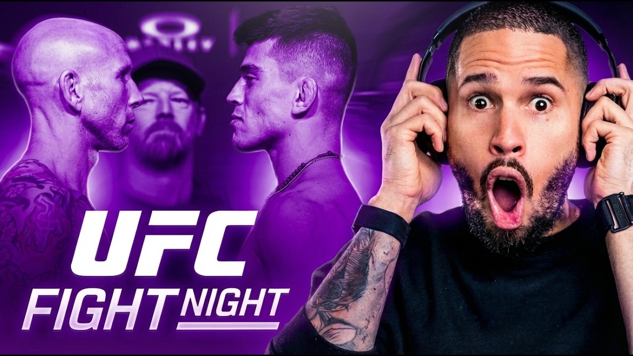 UFC Fight Night Narración EN VIVO: EMMETT vs VALLEJOS