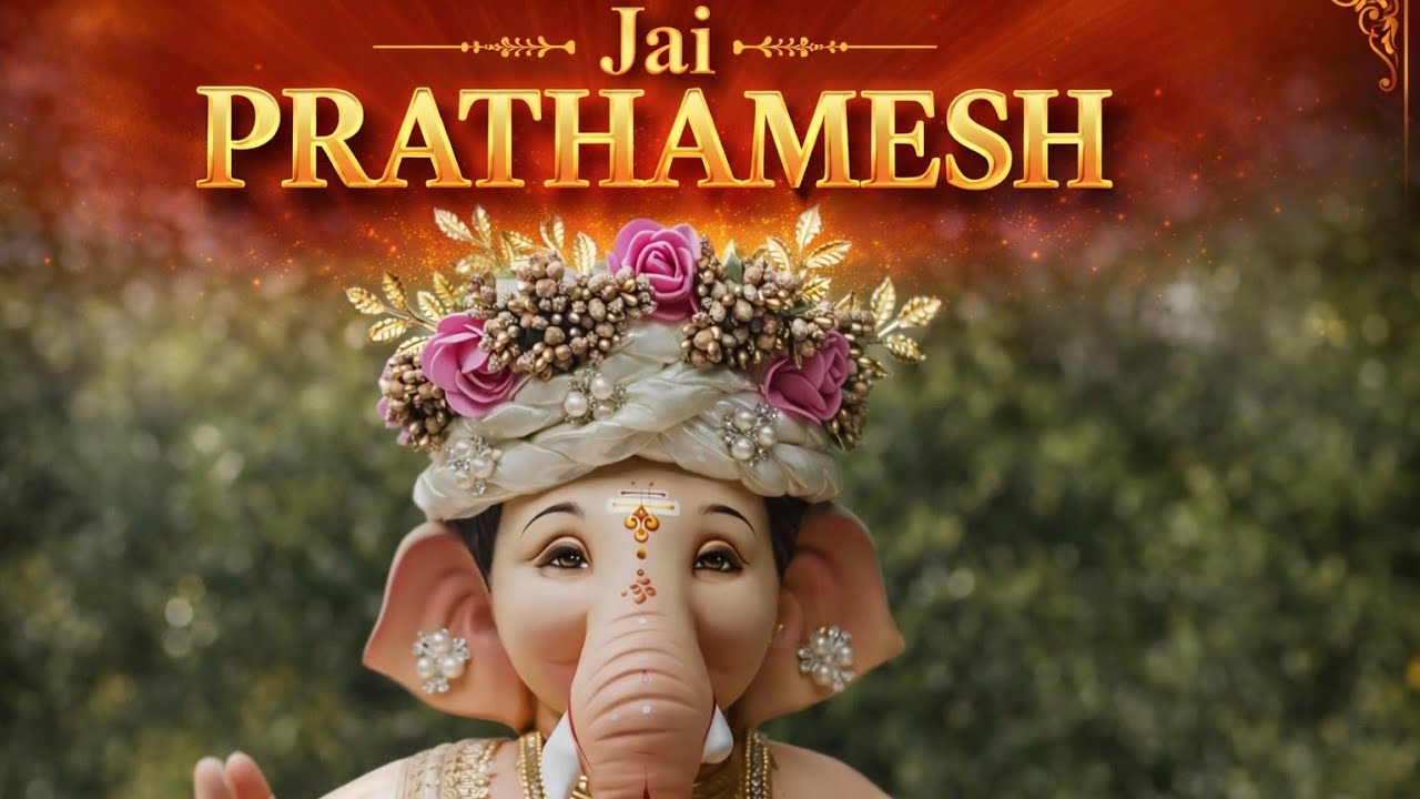  जय प्रथमेश 🙏🏻| NEW GANPATI SONG | JAI PRATHAMESH | RAGAM- #001 