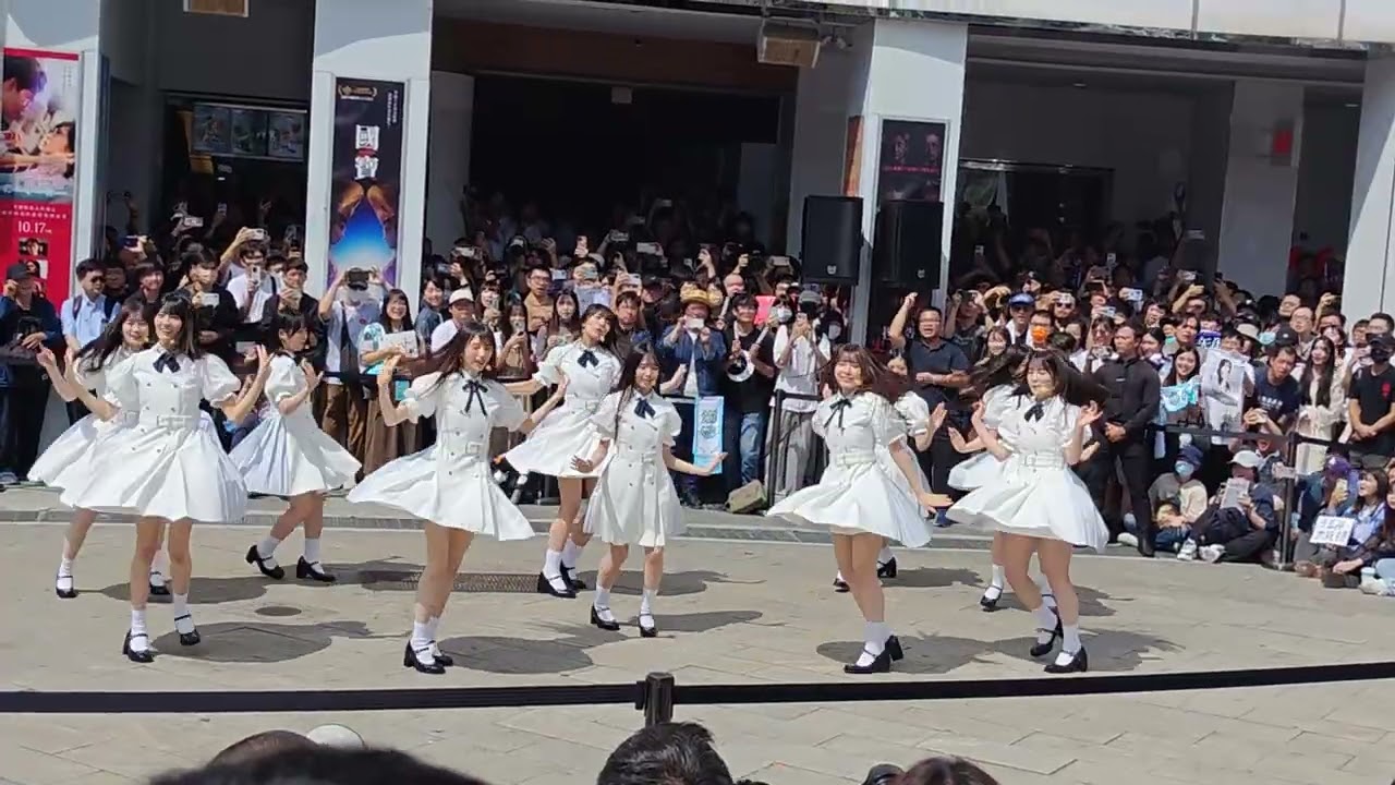 2025/10/11 乃木坂46 6期生 西門町6號出口快閃活動 