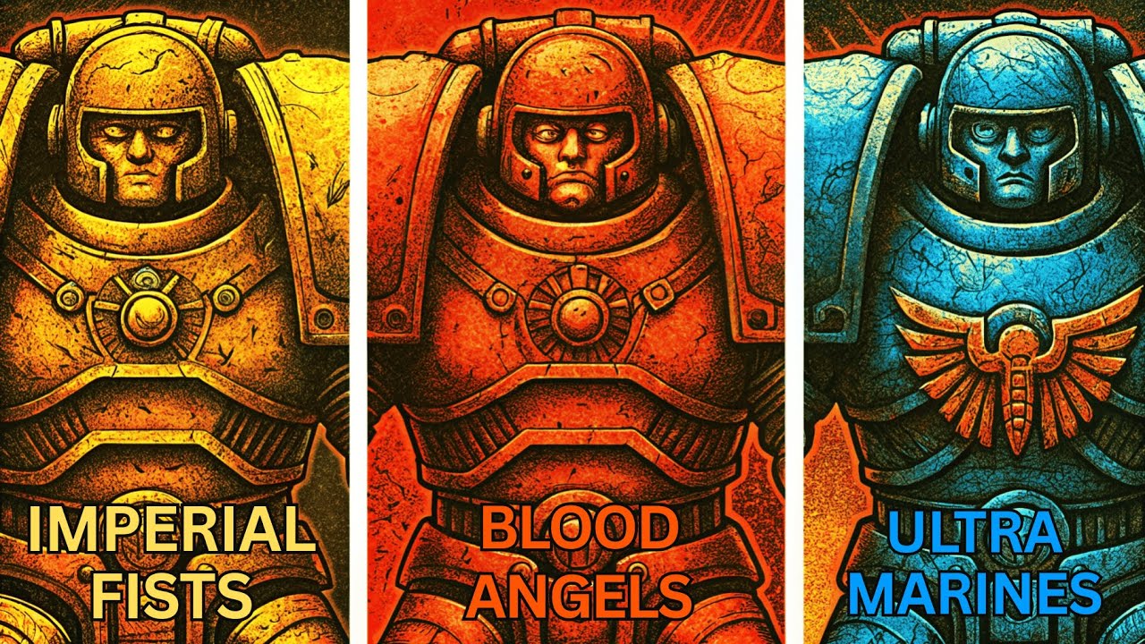 The Entire Space Marine Legion Explained - Warhammer 40K