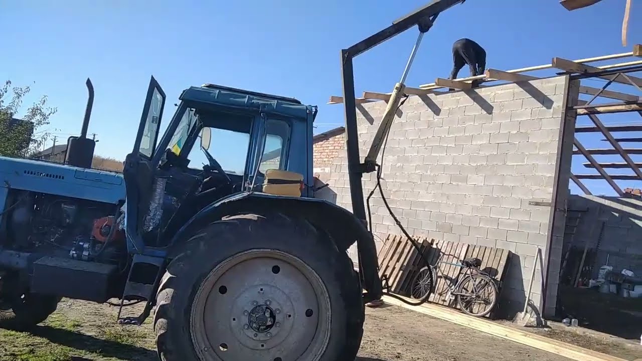 Ангар - склад - гараж❌ для малого фермера з мінімальним бюджетом. дворічний проект.