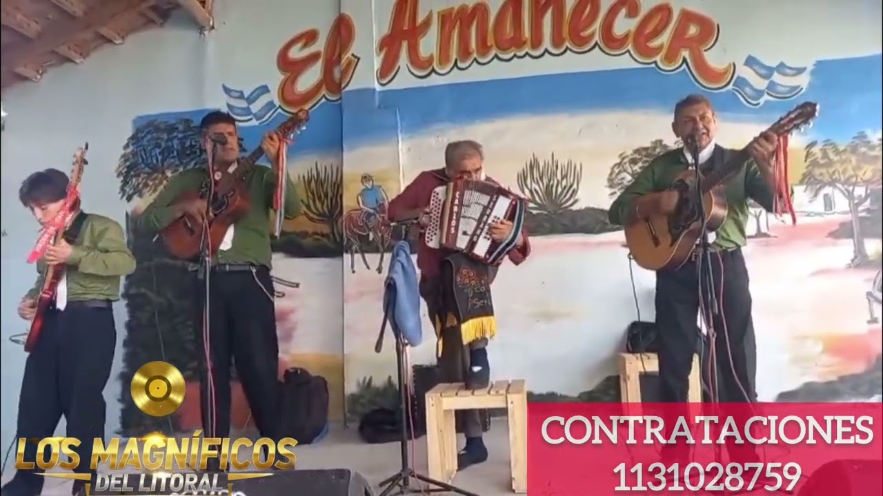 Los Magnificos Del Litoral En Vivo 2026 Enganchado Pista el Amanecer