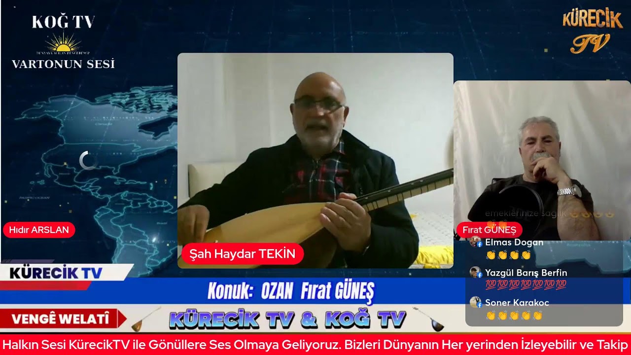 KÜRECİK TV & KOĞ TV EKRANLARINDA  Konuğu Fırat GÜNEŞ