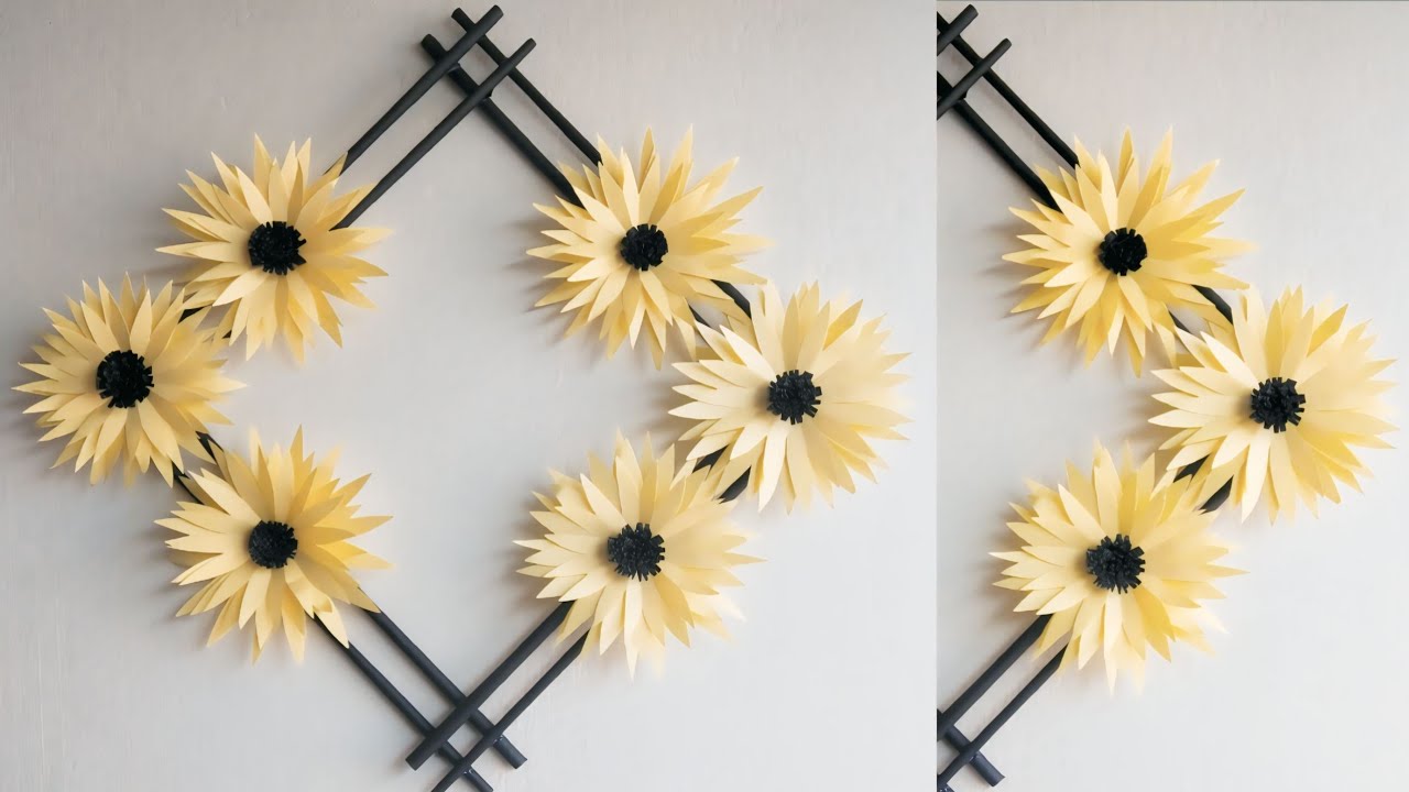 Beautiful Paper Wall Hanging | Easy Home Decor Idea