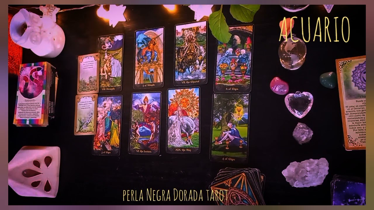 ACUARIO ♒️ QUE LE PASA CON VOS? QUE SIENTE POR TI?  #horoscopo #acuario #tarot #tarotamor 