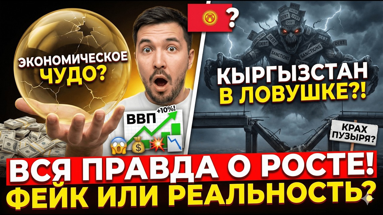 Рост ВВП Кыргызстана: Правда о «экономическом чуде» и что ждёт страну дальше