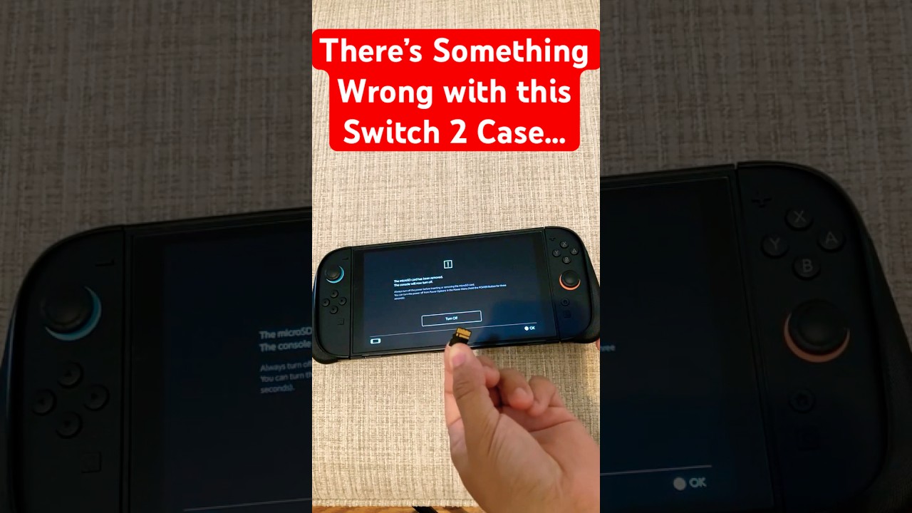 There&rsquo;s Something Wrong With This Switch 2 Case&hellip;#switch2 #accessories #jsaux