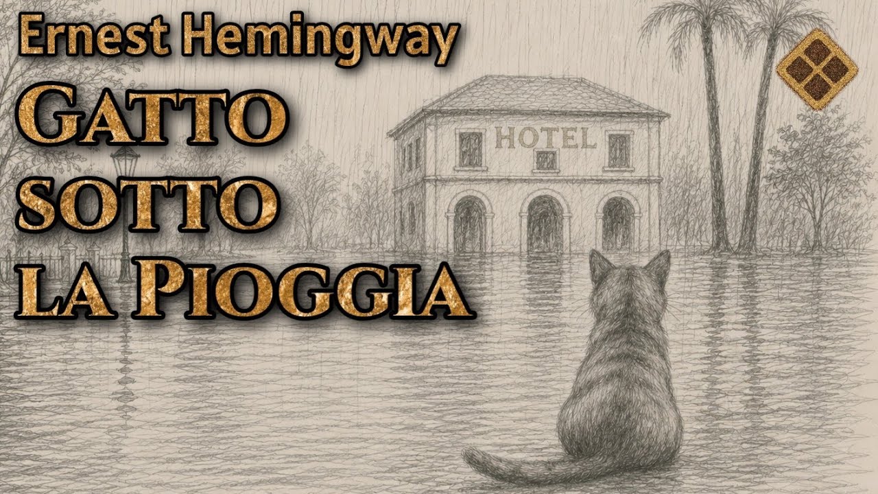 GATTO SOTTO LA PIOGGIA di Ernest Hemingway - Per un San Valentino alternativo | Audio racconto