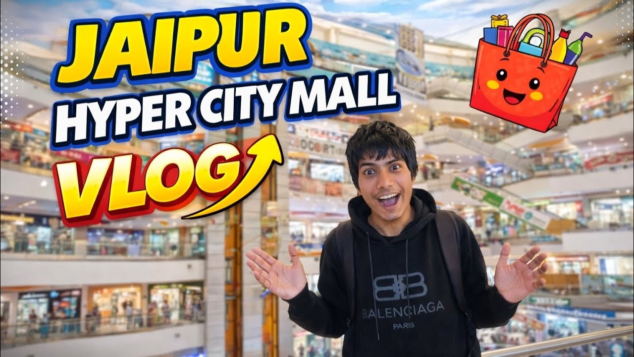 Jaipur Hyper City Mall 😍 | First Time Experience 😲