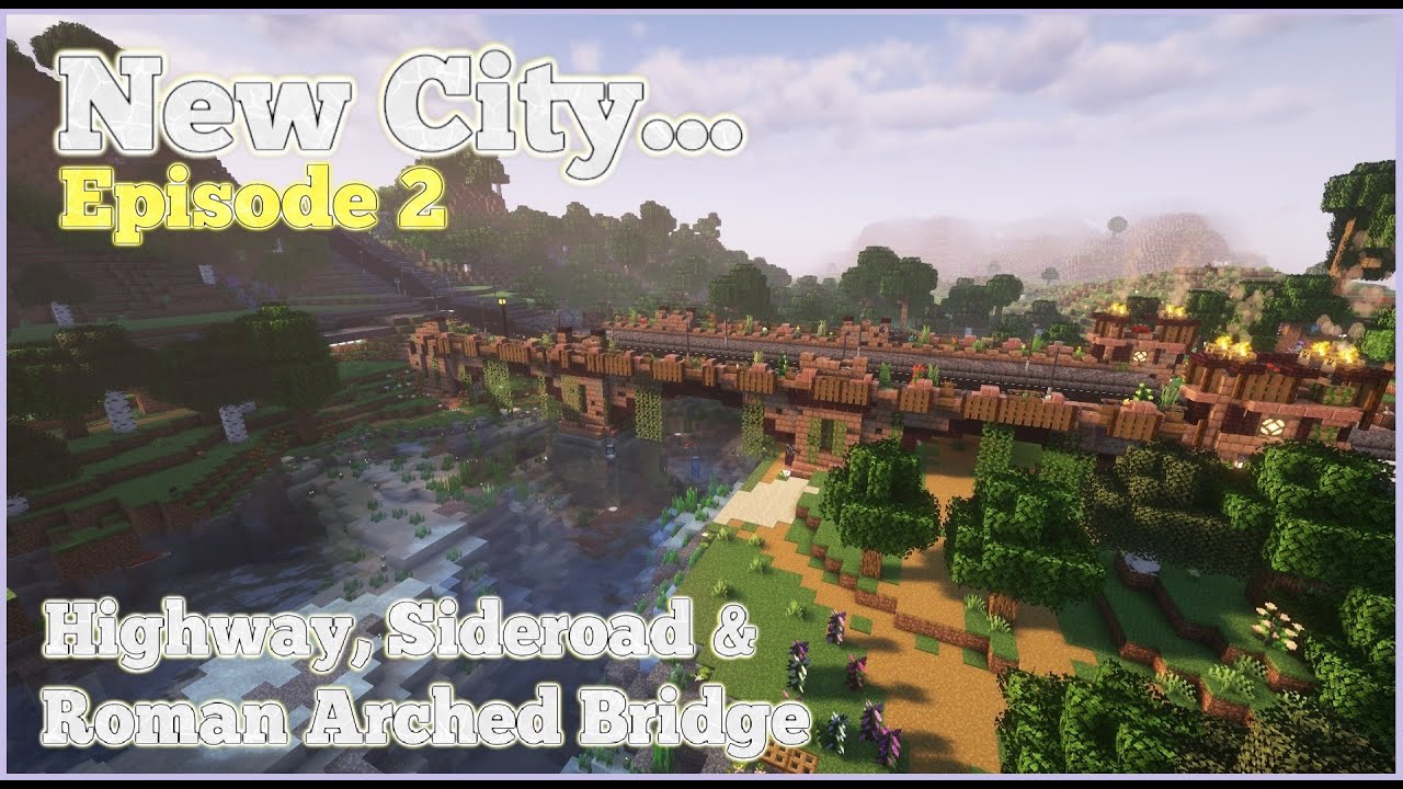 NEW CITY BUILD...Heading West | New Highway & New Bridge | LOFI Chill