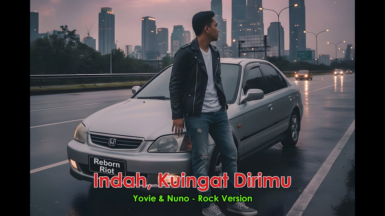 Indah, Kuingat Dirimu - Yovie & Nuno | Rock Version By Reborn Riot (Lirik Lagu)