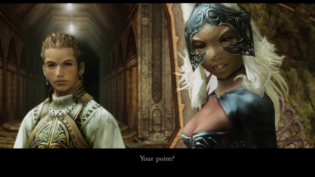FINAL FANTASY Ⅻ THE ZODIAC AGE - Vaan Pisses Off Fran