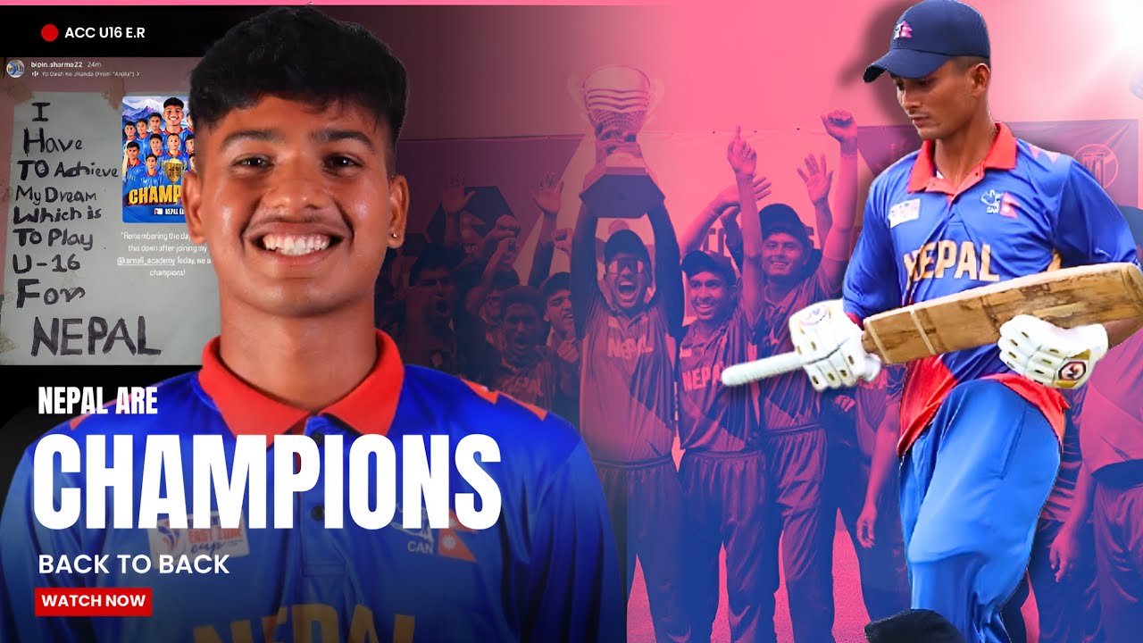Nepal Crowned Champions!🏆 Is Nepal's Future in Safe Hands? 🇳🇵 How we OWN this competition?
