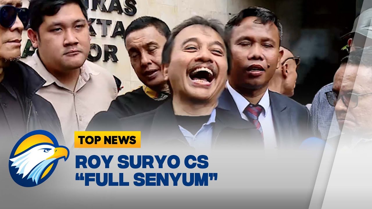 Berkas Dikembalikan! Roy Suryo Cs Senyum Lepas - [Top News]