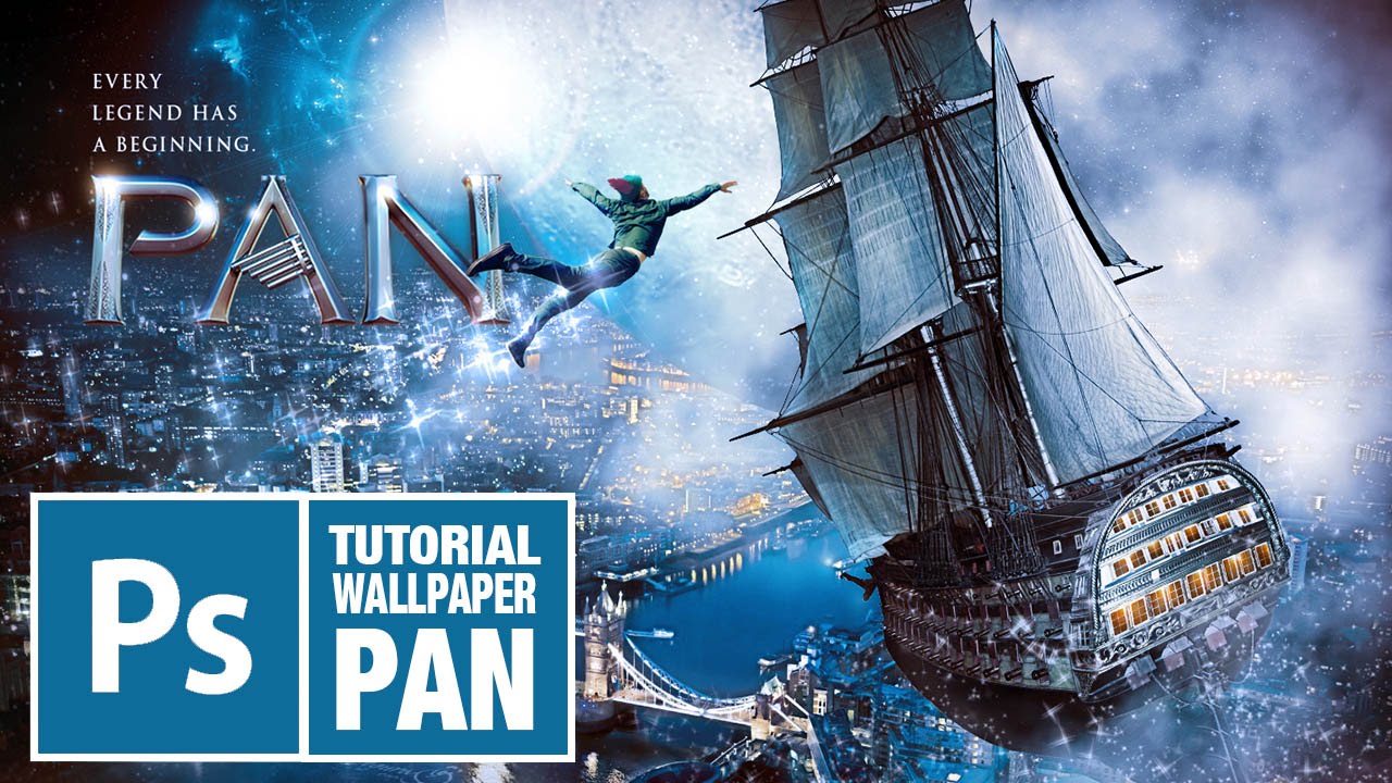 Tutorial photoshop fotomontaje peter pan by @ildefonsosegura