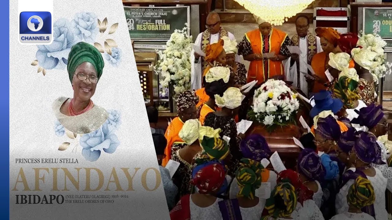 Ibidapo Matriarch; Princess Erelu Stella Afindayo Ibidapo Laid To Rest | Metrofile