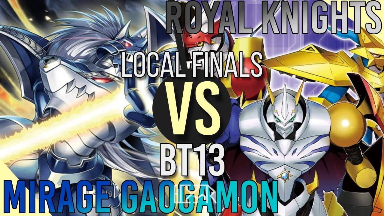 Mirage Gaogamon vs Royal Knights Bling [Digimon TCG BT13 Local Match] Match Commentary