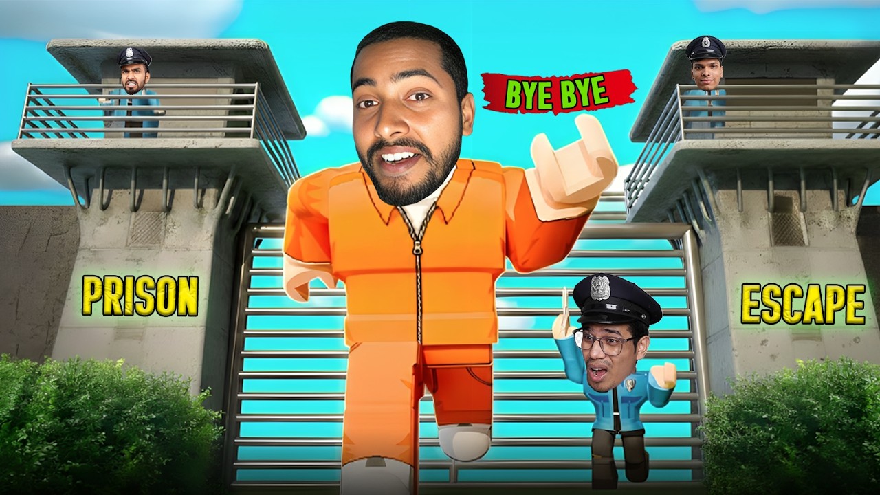 ESCAPE THE PRISON | ROBLOX | GAMEPLAY DAY -3