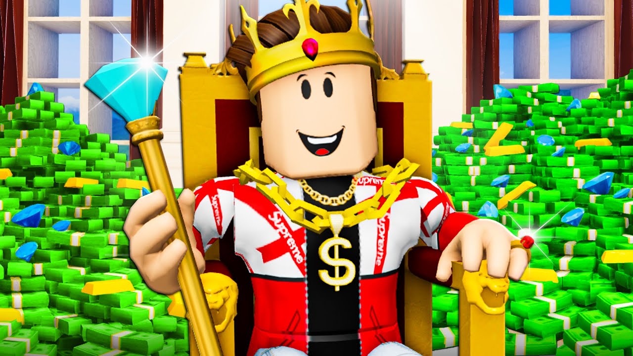 He Became The Richest Person Ever (A Roblox Movie)