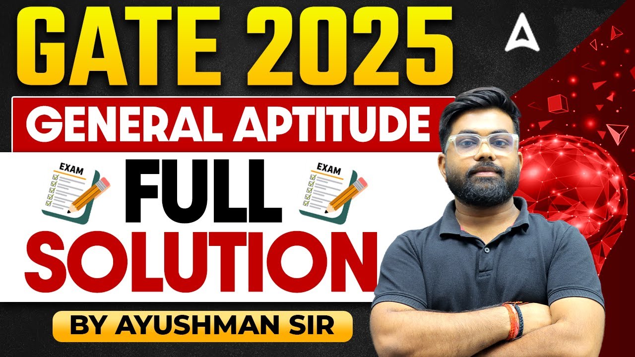 CSIR NET June 2025 | Part A General Aptitude | Detailed Solution by Ayushman Sir!