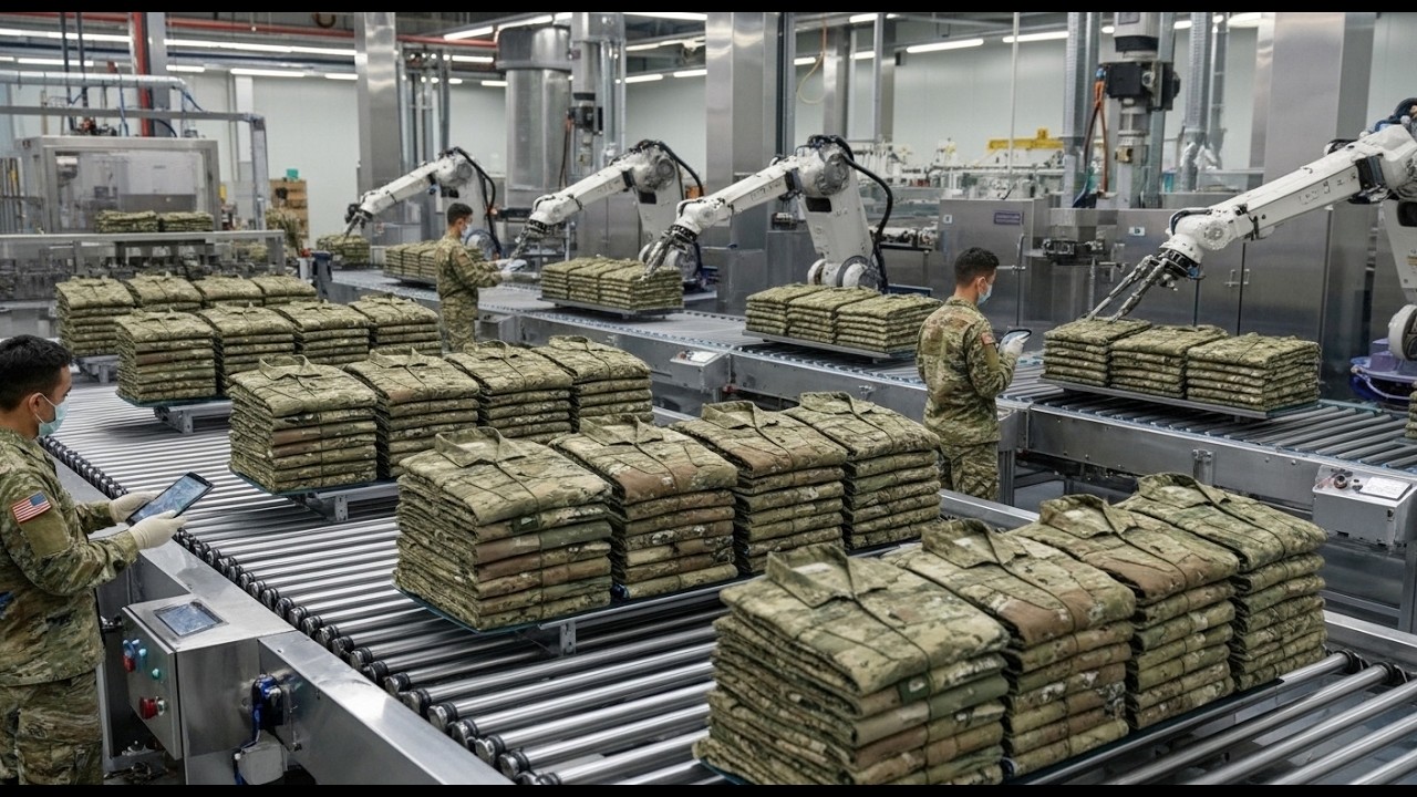 Inside a Military Uniform Factory | How ACU-OCP Combat Uniforms Are Made (Full Process)