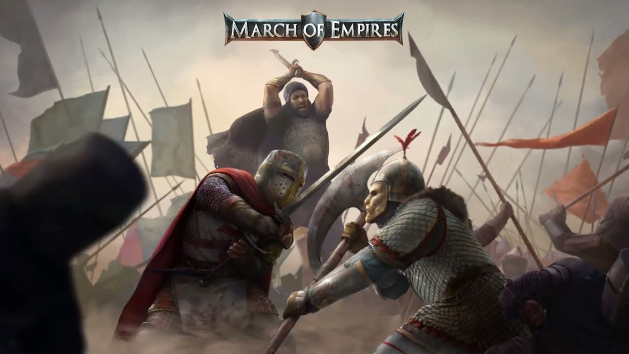 the gameplay of March of Empires War of Lords//part 1// pc game