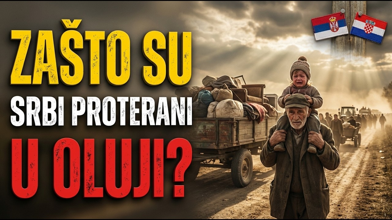 OLUJA - ZAŠTO je PROTERANO 300.000 SRBA? | Želim Znati Analiza