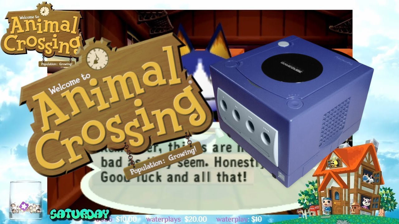 Lets Play Animal Crossing on the Gamecube - EP 1 - The Beginning of a New Journey! 11:11
