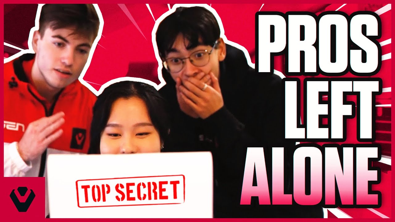 We Left Our Pros Alone at the Team House...