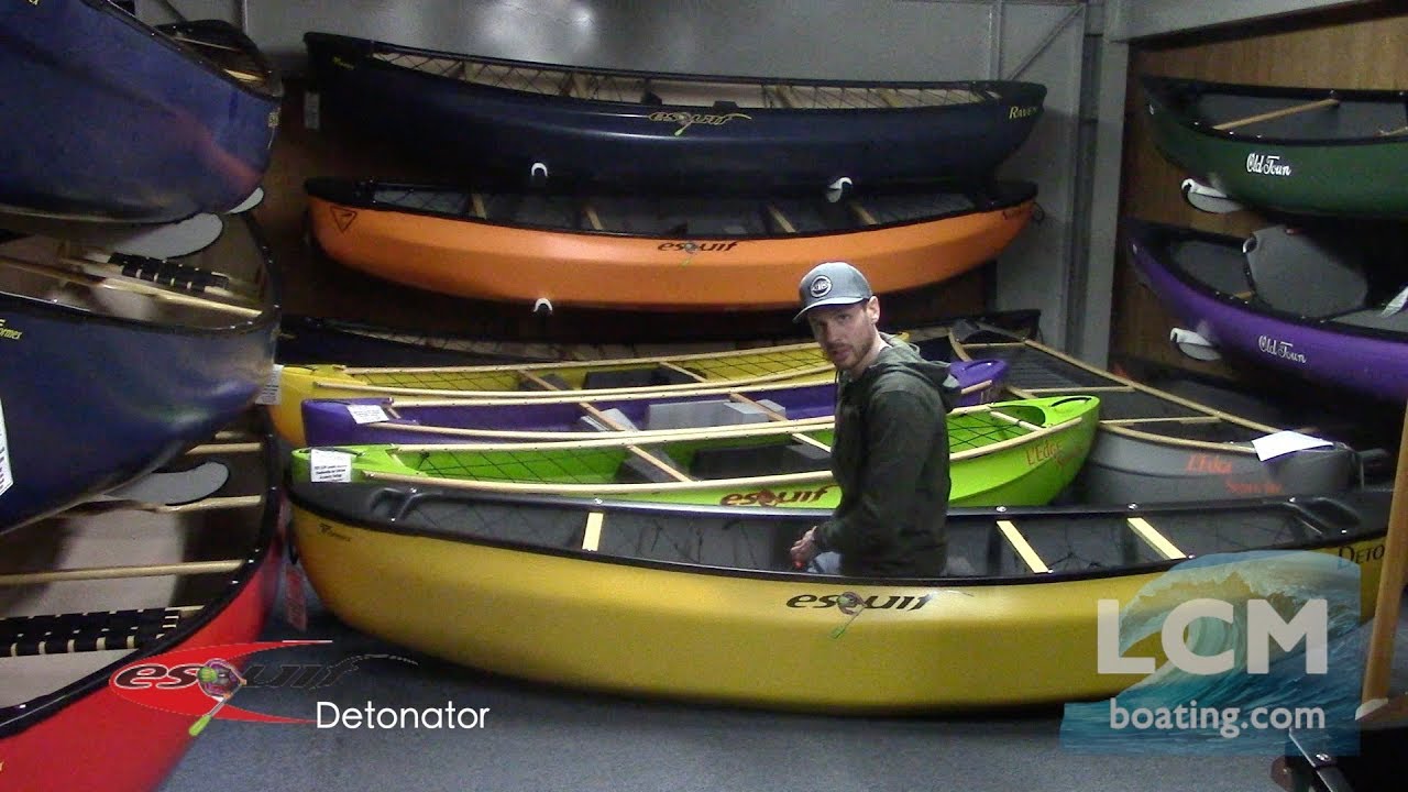 Esquif Detonator - White Water Canoe Overview