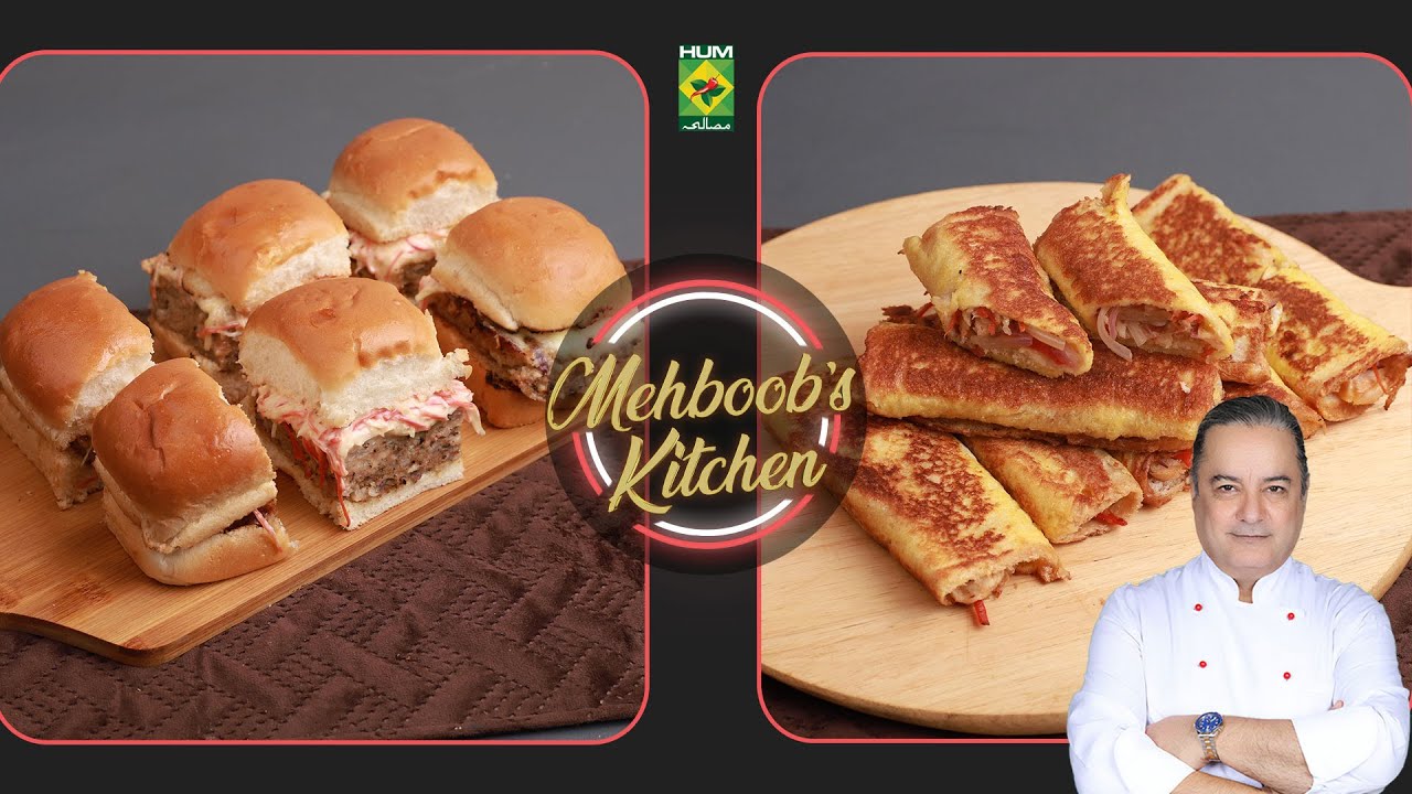 Chicken Cheese Sliders & Cheese Toast Rolls | Mehboob's Kitchen | Chef Mehboob | 20 May 24 |MasalaTV