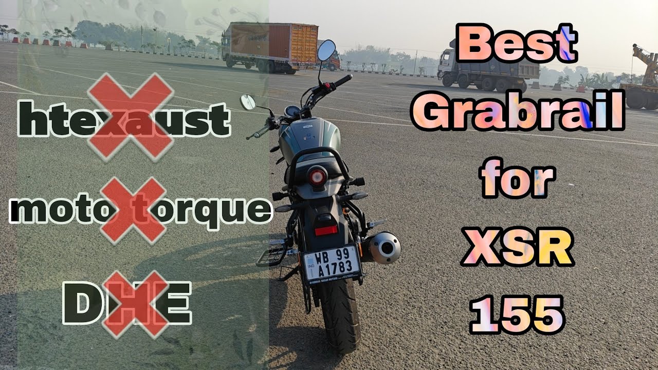 Best Grabrail for Yamaha XSR155 | Genuine Review|