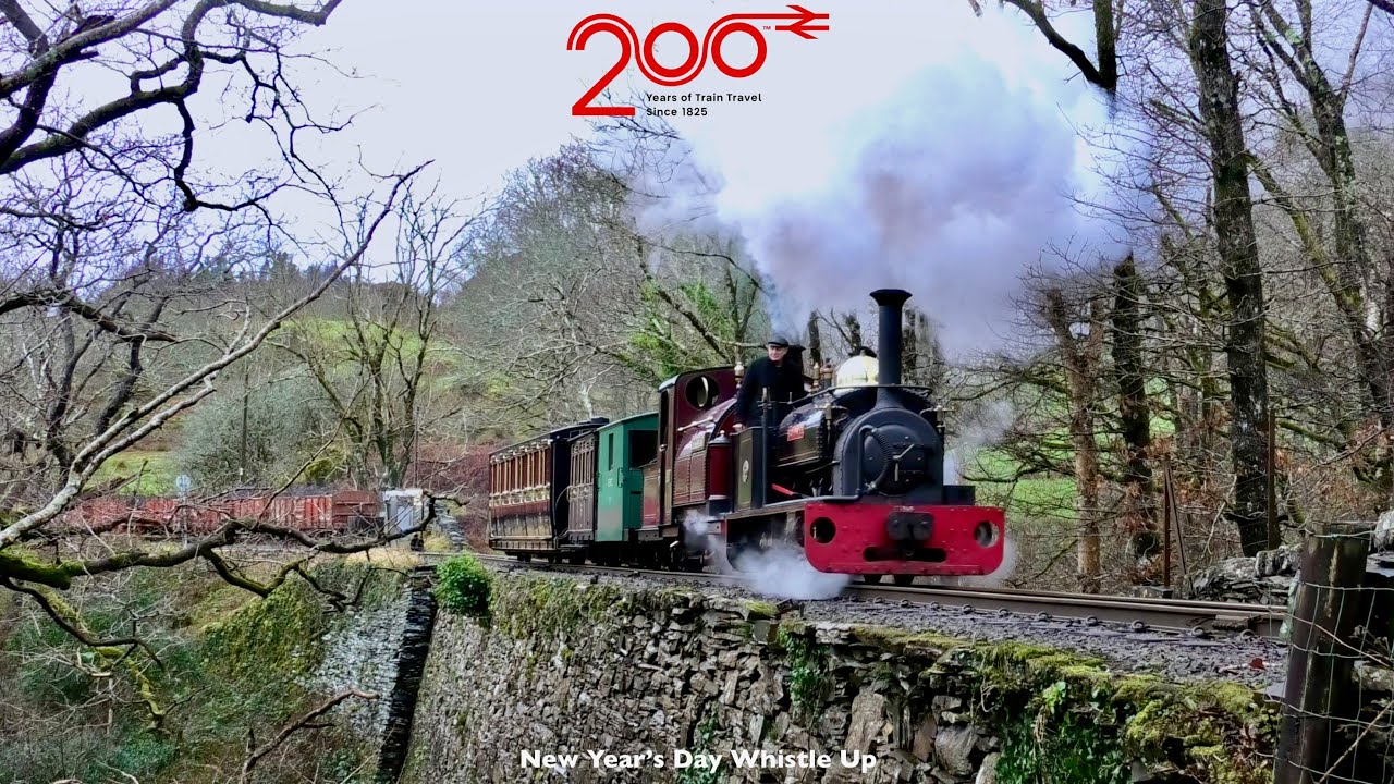Ffestiniog Railway Rail 200 Whistle-Up and Hunslets to Blaenau